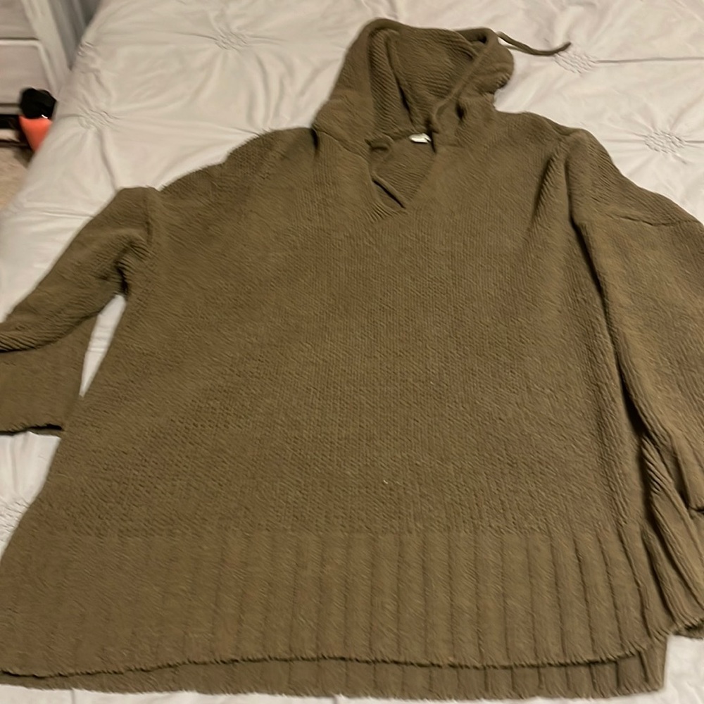 Aerie chenille sweater, size large